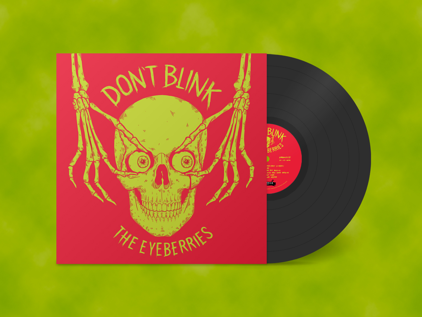 SRW113_bandcamp_promo The Eyeberries - Don’t Blink 12” vinyl LP - SHARAWAJI.COM