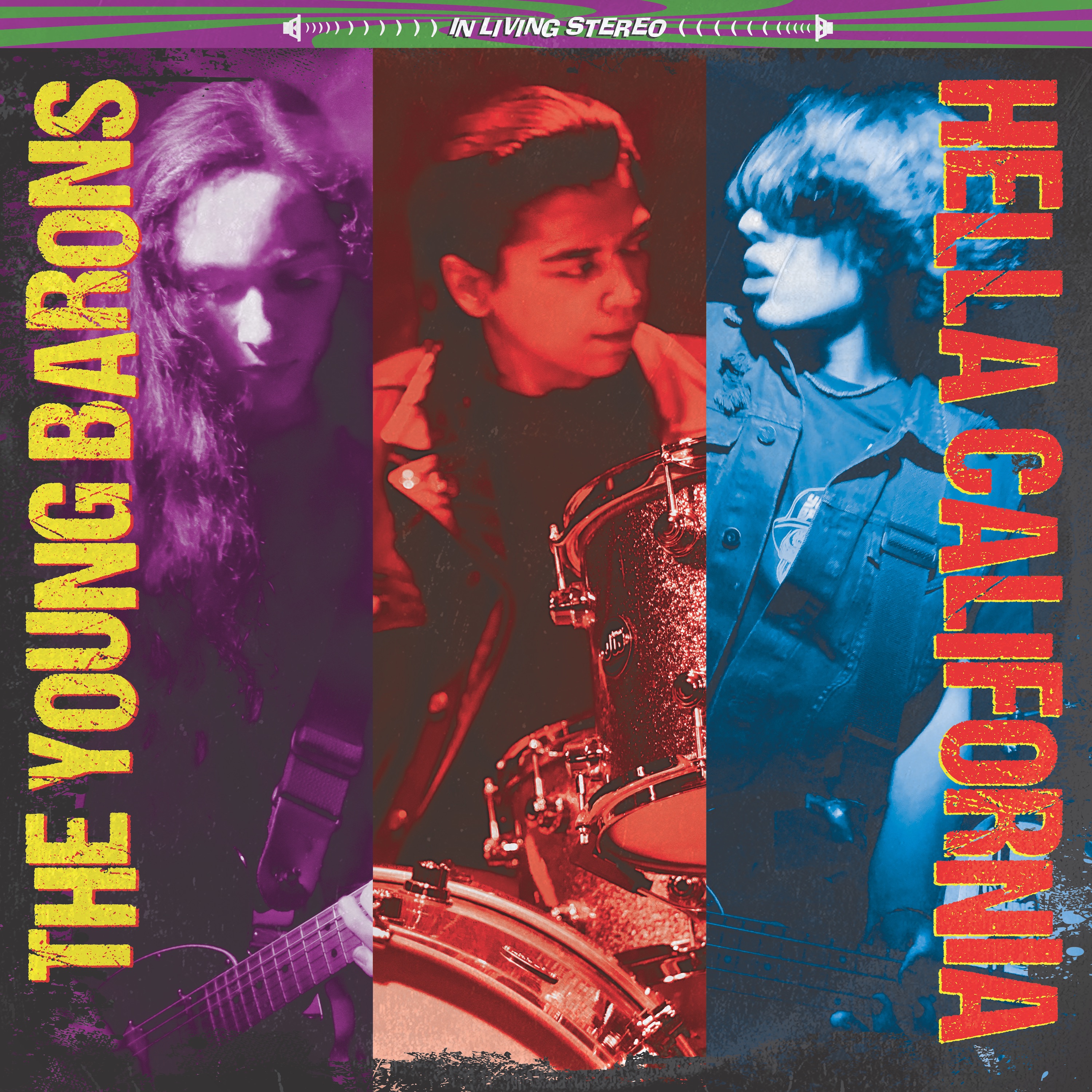 cover The Young Barons - Hella California - SHARAWAJI.COM